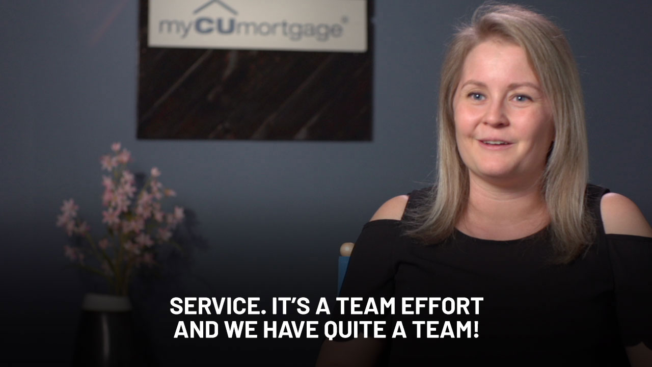 Service. It's a team effort and we have quite a team! - PLAY VIDEO